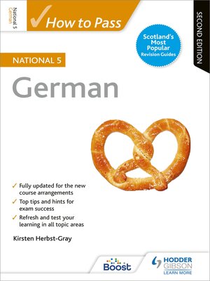 cover image of How to Pass National 5 German